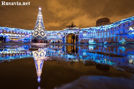 Россия - Новогодний Санкт - Петербург!