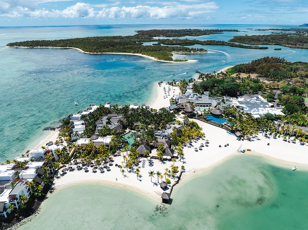 Shangri-La Le Touessrok на восточном побережье Маврикия